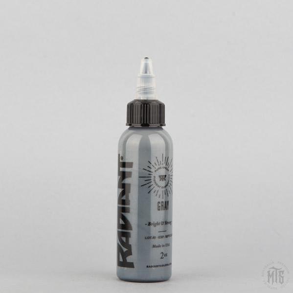 Gray - Radiant ink-tattoo ink-Radiant Ink-1oz-Melbourne Tattoo Supplies
