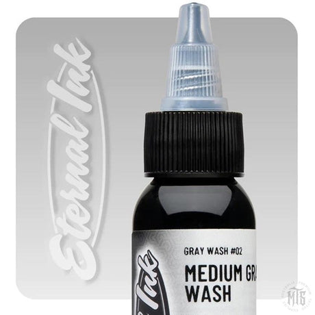 Gray wash Set - Eternal Ink-tattoo ink-Eternal Ink-Medium Gray Wash 2oz-Melbourne Tattoo Supplies