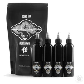 HORITOMO SUMI Individual Grey Wash | Solid Ink 4oz-tattoo ink-Solid Ink-Light-Melbourne Tattoo Supplies