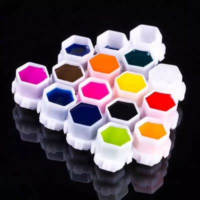 Hex Ink Cups - connectable