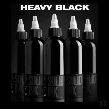 Heavy Black - Solid Ink-tattoo ink-Solid Ink-1oz-Melbourne Tattoo Supplies