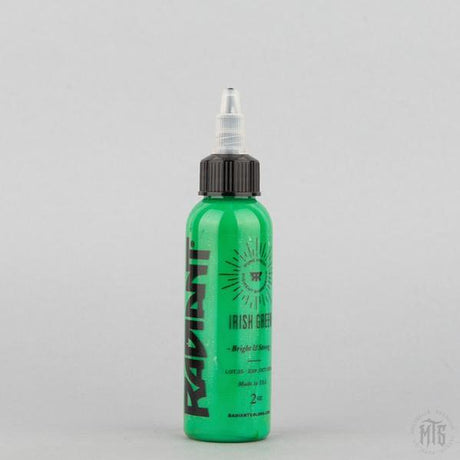 Irish Green - Radiant ink-tattoo ink-Radiant Ink-1oz-Melbourne Tattoo Supplies