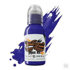 LEANING TOWER OF PURPLE - WORLD FAMOUS OUT OF DATE-tattoo ink-World Famous-Melbourne Tattoo Supplies