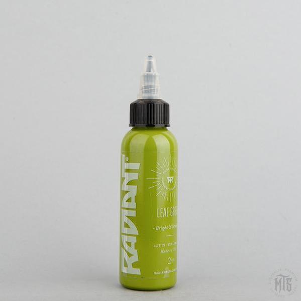 Leaf Green - Radiant ink-tattoo ink-Radiant Ink-1oz-Melbourne Tattoo Supplies