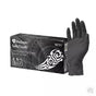 Medicom Safe Touch Black Latex Gloves, Powder Free-Consumables-Medicom-XS-single (1 box of 100)-Melbourne Tattoo Supplies