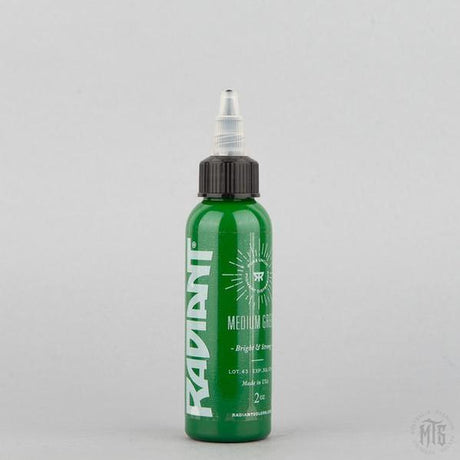 Medium Green - Radiant ink-tattoo ink-Radiant Ink-1oz-Melbourne Tattoo Supplies