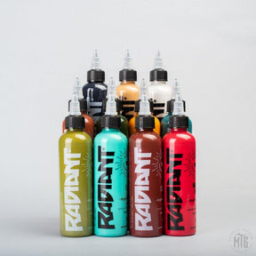 Neo Traditional Ink set - Radiant Colors-tattoo ink-Radiant Ink-1/2 oz-Melbourne Tattoo Supplies