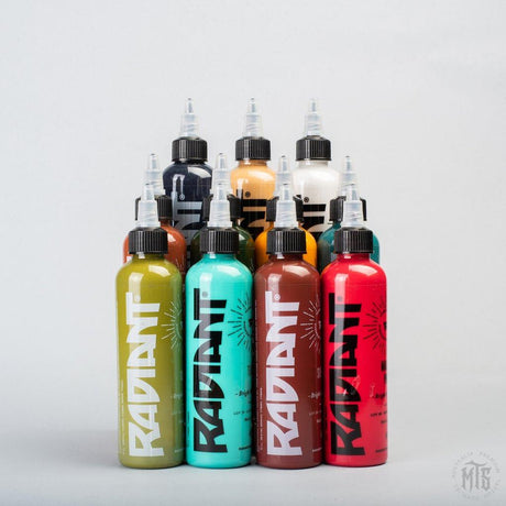Neo Traditional Ink set - Radiant Colors-tattoo ink-Radiant Ink-1/2 oz-Melbourne Tattoo Supplies