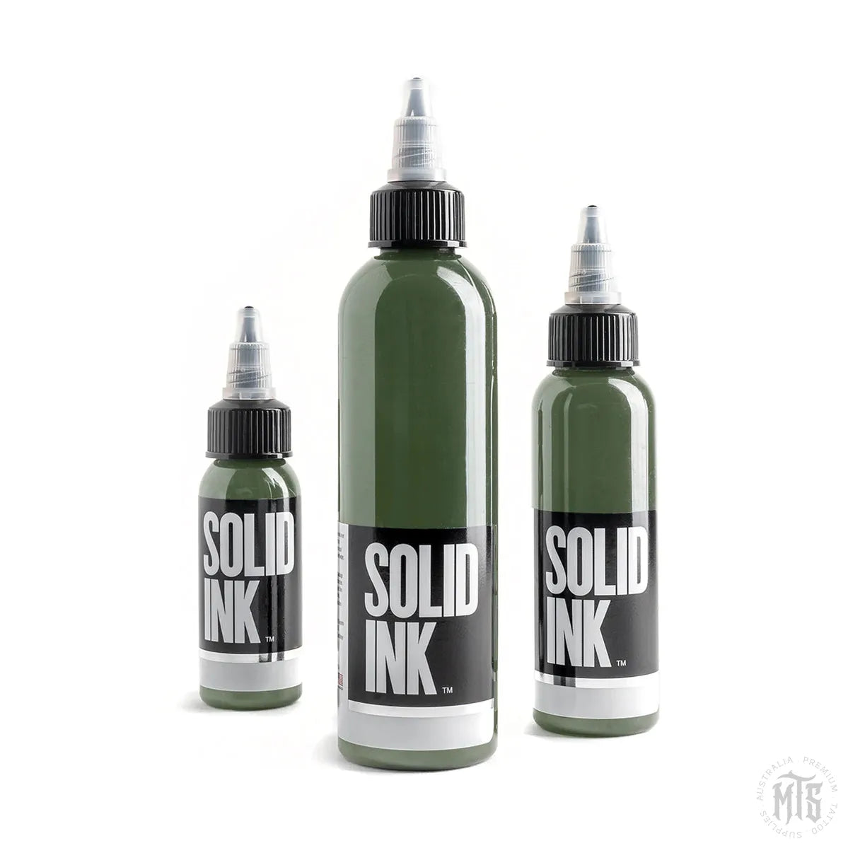 Olive - Solid Ink-tattoo ink-Solid Ink-0.5oz-Melbourne Tattoo Supplies
