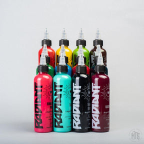 Radiant 20 Color set-tattoo ink-Radiant Ink-1oz Set-Melbourne Tattoo Supplies