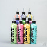 Radiant Pastel Color set-tattoo ink-Radiant Ink-1oz Set-Melbourne Tattoo Supplies