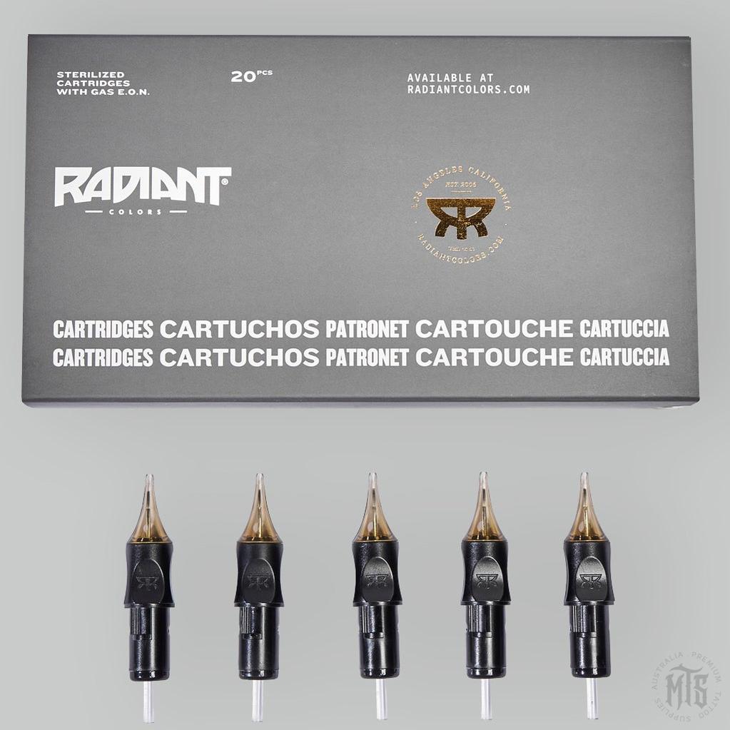 Radiant Round Liner - tattoo needle cartridge-Tattoo Needles-Radiant-12 / .35mm-01RL-Melbourne Tattoo Supplies