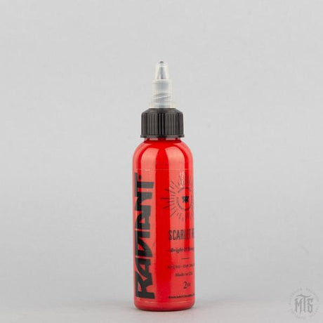 Scarlet Red - Radiant ink-tattoo ink-Radiant Ink-1oz-Melbourne Tattoo Supplies