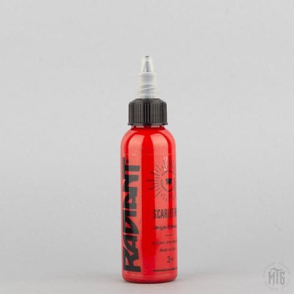 Scarlet Red - Radiant ink-tattoo ink-Radiant Ink-1oz-Melbourne Tattoo Supplies
