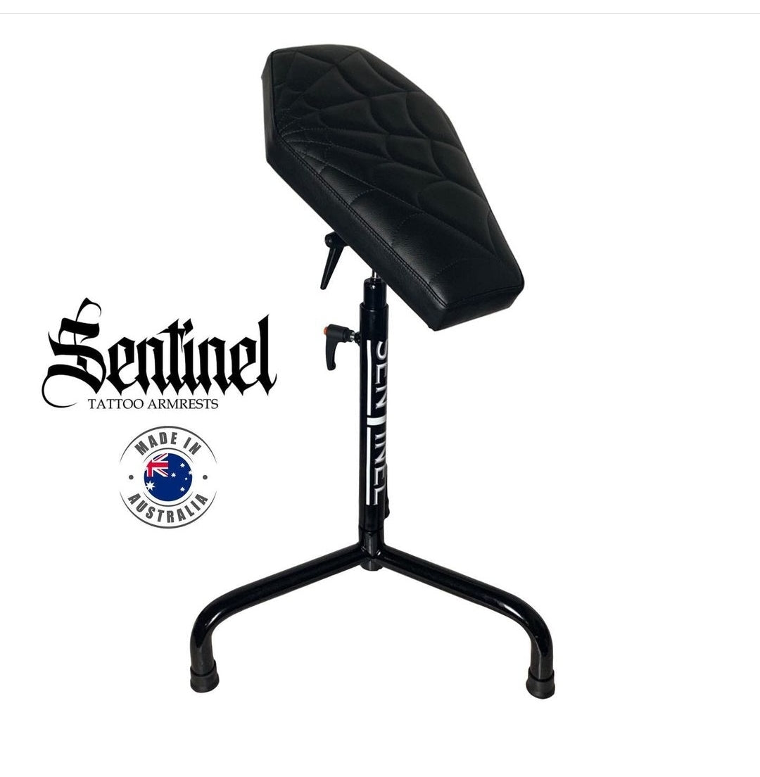 Sentinel Tattoo Arm Rest - Coffin