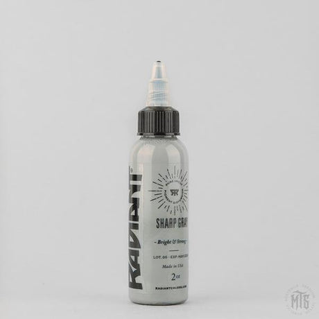 Sharp Gray - Radiant ink-tattoo ink-Radiant Ink-1oz-Melbourne Tattoo Supplies