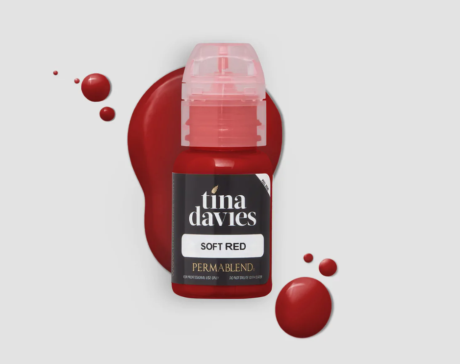 Tina Davies PMU -  Lips - Soft red