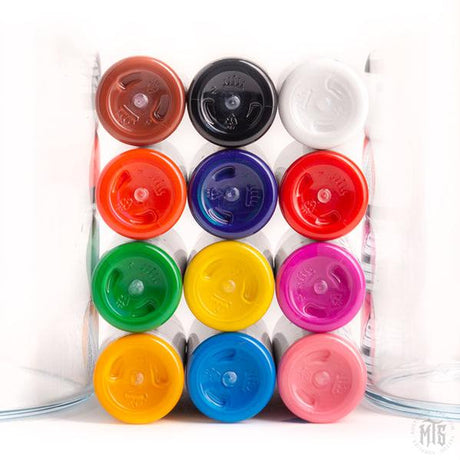 Solid Ink 12 colors deluxe tattoo ink set-tattoo ink-Solid Ink-1oz-Melbourne Tattoo Supplies