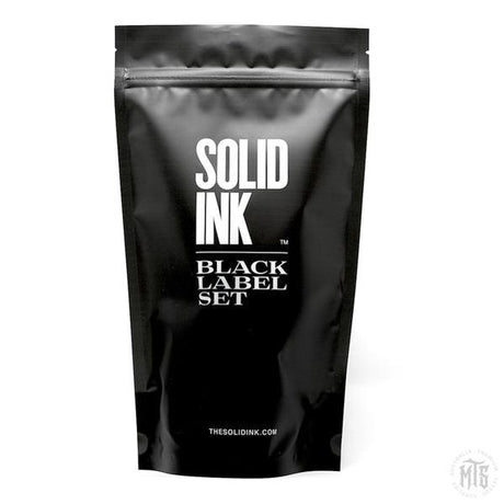 Solid Ink Black Label Individual grey wash-tattoo ink-Solid Ink-1oz-Dark-Melbourne Tattoo Supplies