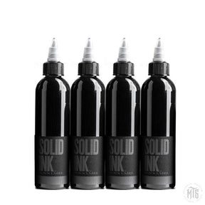 Solid Ink Black label grey wash set-tattoo ink-Solid Ink-1oz-Melbourne Tattoo Supplies