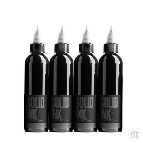 Solid Ink Black label grey wash set-tattoo ink-Solid Ink-1oz-Melbourne Tattoo Supplies