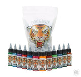 Solid Ink Chris Garver 1oz set 12 colors tattoo ink-tattoo ink-Solid Ink-Melbourne Tattoo Supplies