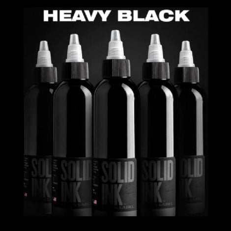 Heavy Black - Solid Ink