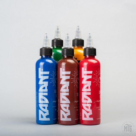 Traditional Ink Set - Radiant Colors-tattoo ink-Radiant Ink-1oz-Melbourne Tattoo Supplies