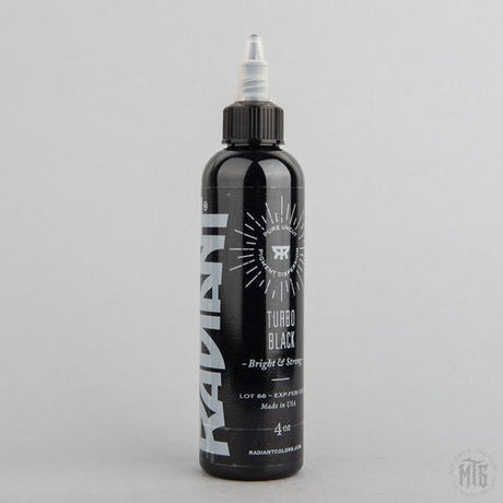 Turbo Black - Radiant ink-tattoo ink-Radiant Ink-1/2oz-Melbourne Tattoo Supplies
