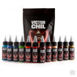 Victor Chil Solid Ink 1oz set-tattoo ink-Solid Ink-Melbourne Tattoo Supplies