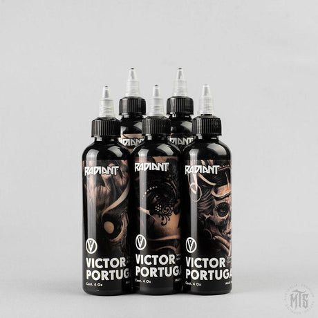 Victor Portugal Shading set - Radiant colors-tattoo ink-Radiant Ink-4oz-Melbourne Tattoo Supplies