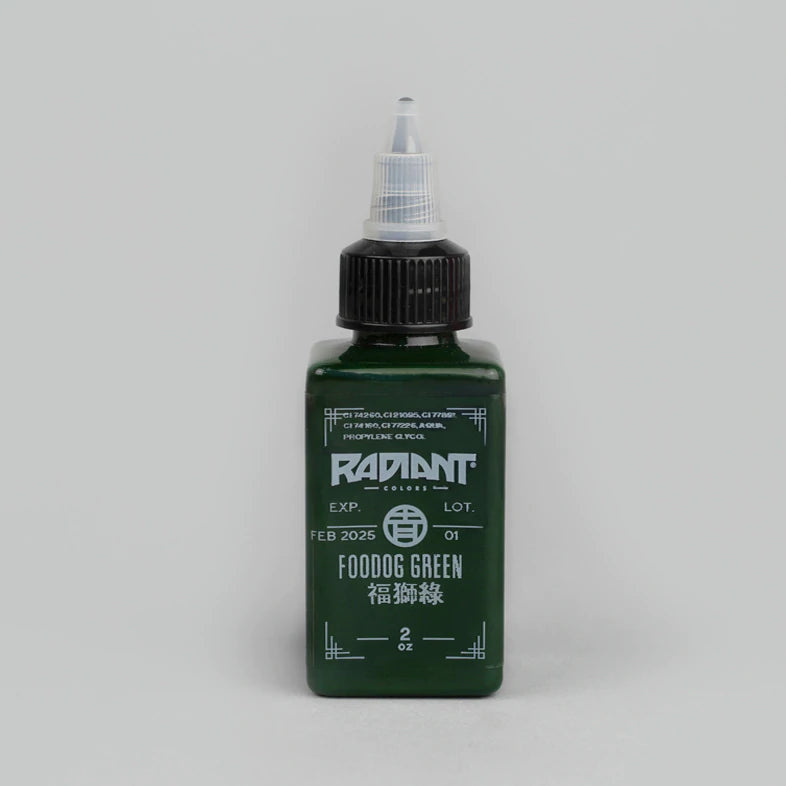 Orient Foodog Green 福獅綠 - Radiant ink