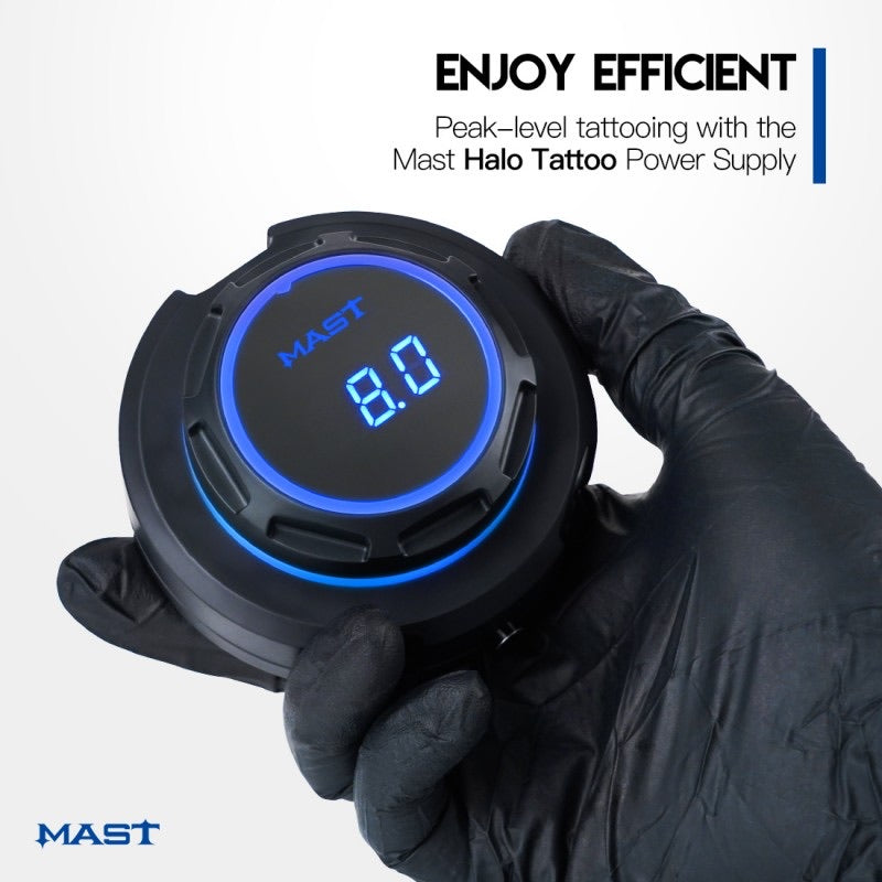 Mast Halo Tattoo Power Supply Dual Mode Start-Up for Tattoo Machines