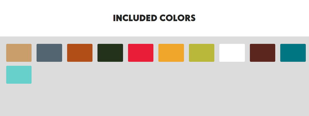 Neo Traditional Ink set - Radiant Colors