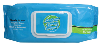 Speedy Clean Wipes - hospital grade disinfectant
